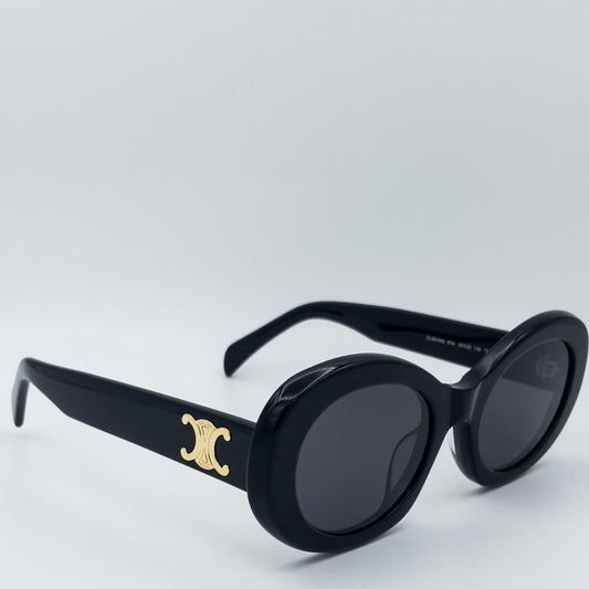 Discover Timeless Elegance with Celine Triomphe Oval Sunglasses at Opticart Eyewear