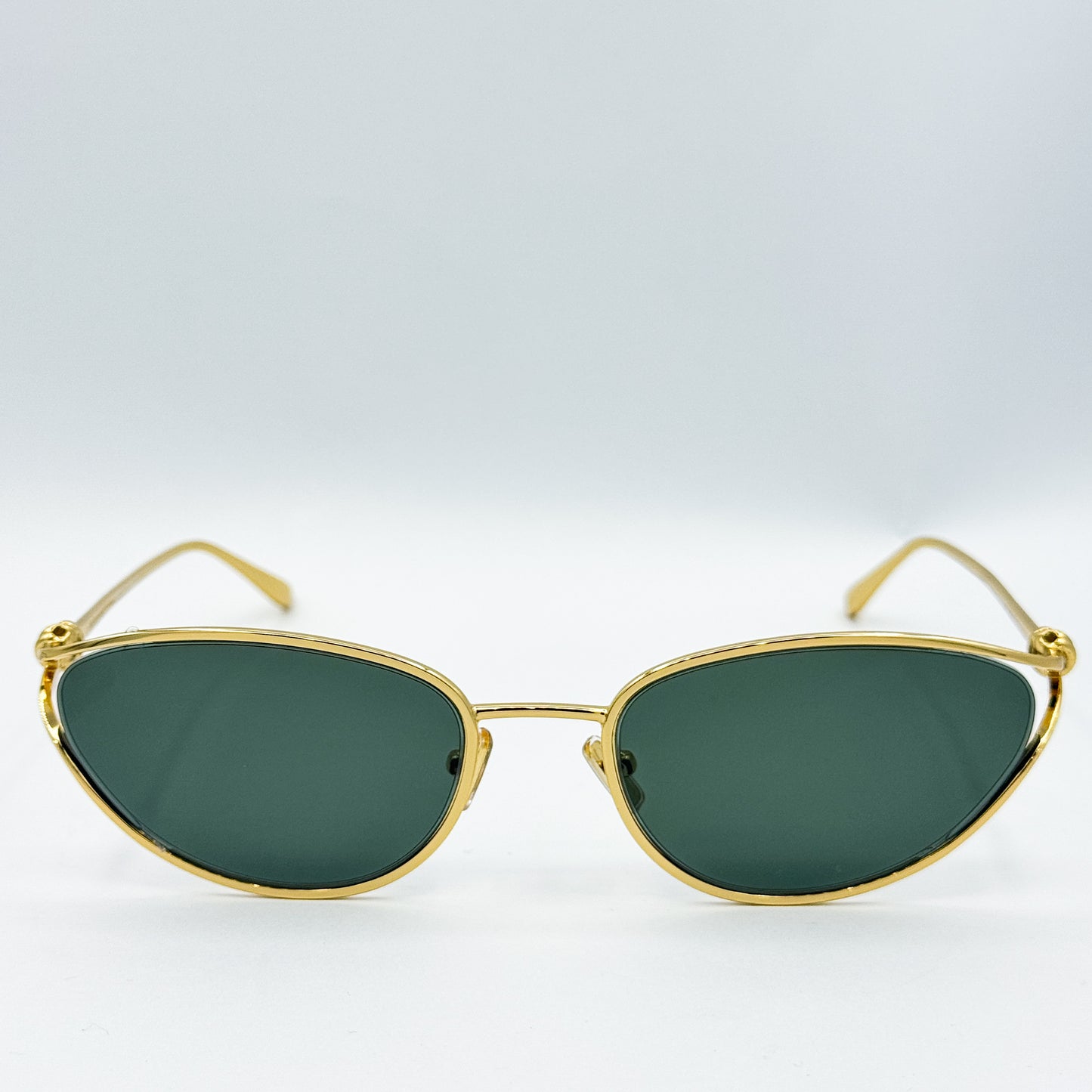 OA Bottega Veneta Knot Metal Cateye