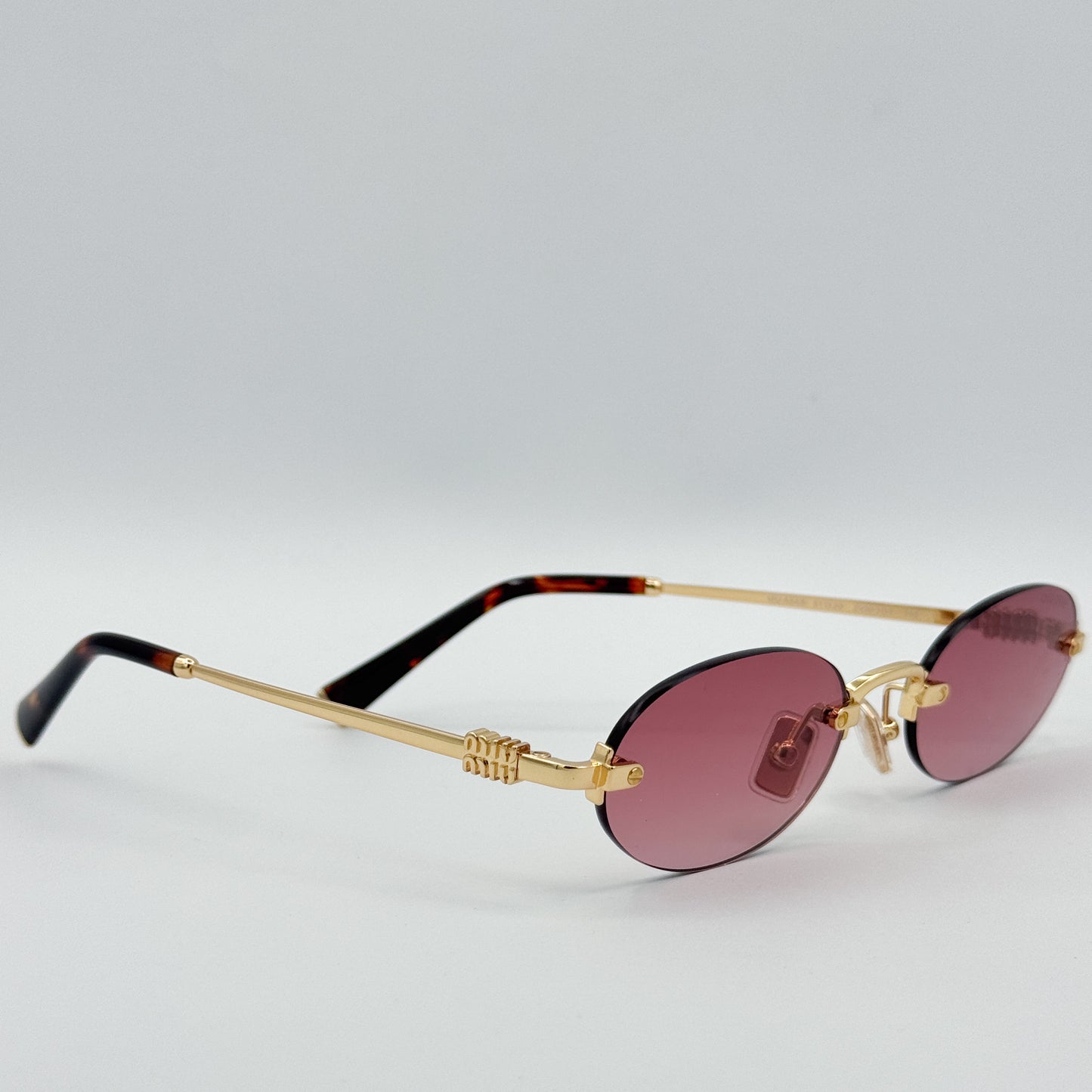 OA Miu Miu Oval Rimless