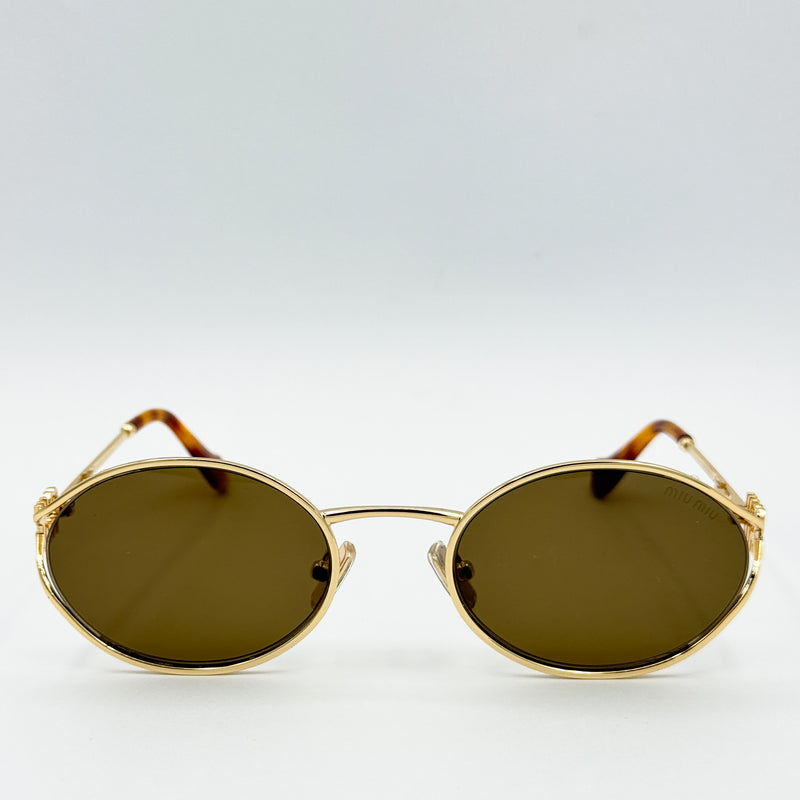 OA Miu Miu Metal Oval 52YS