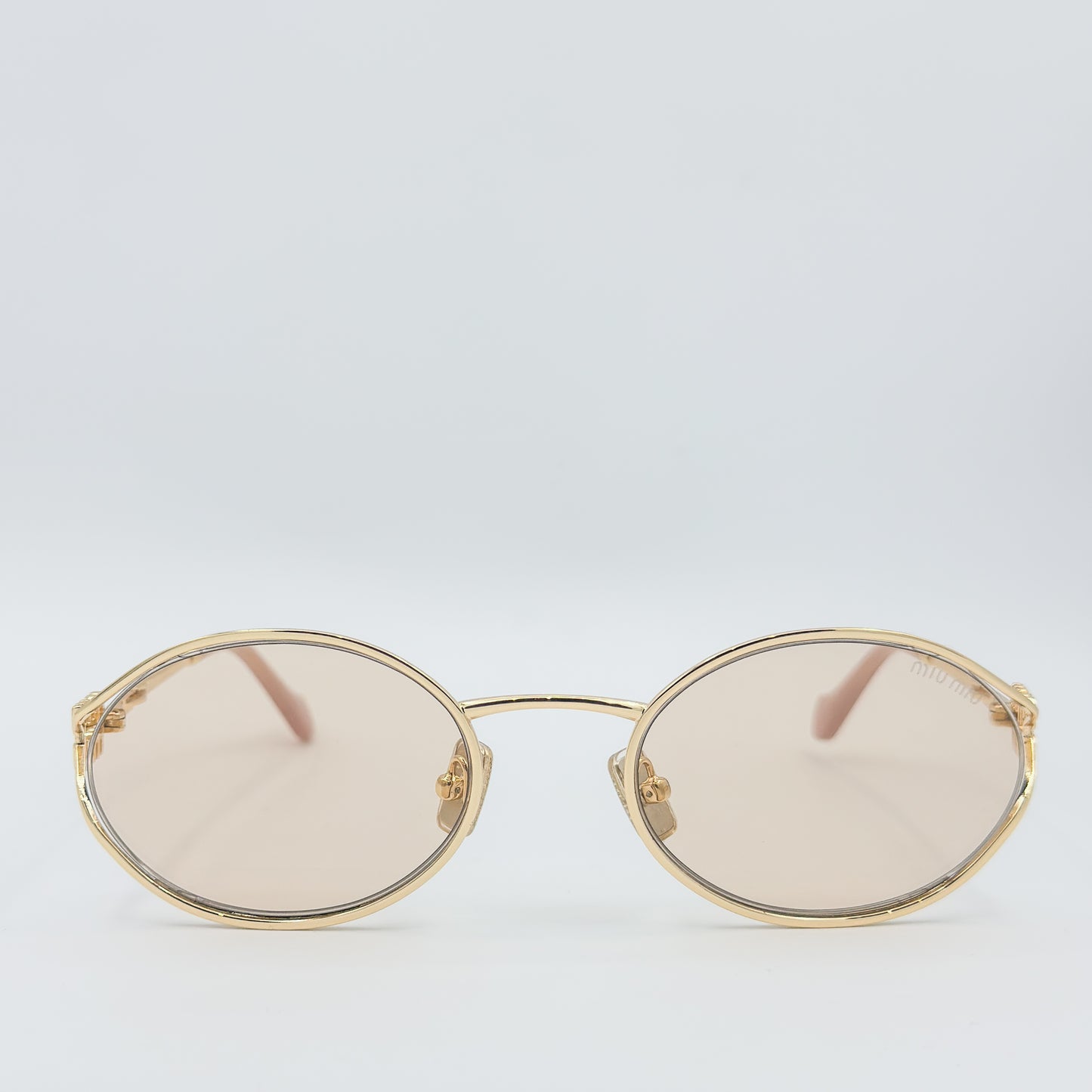 OA Miu Miu Metal Oval 52YS