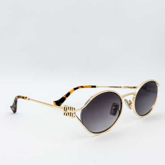 OA Miu Miu Metal Oval 52YS