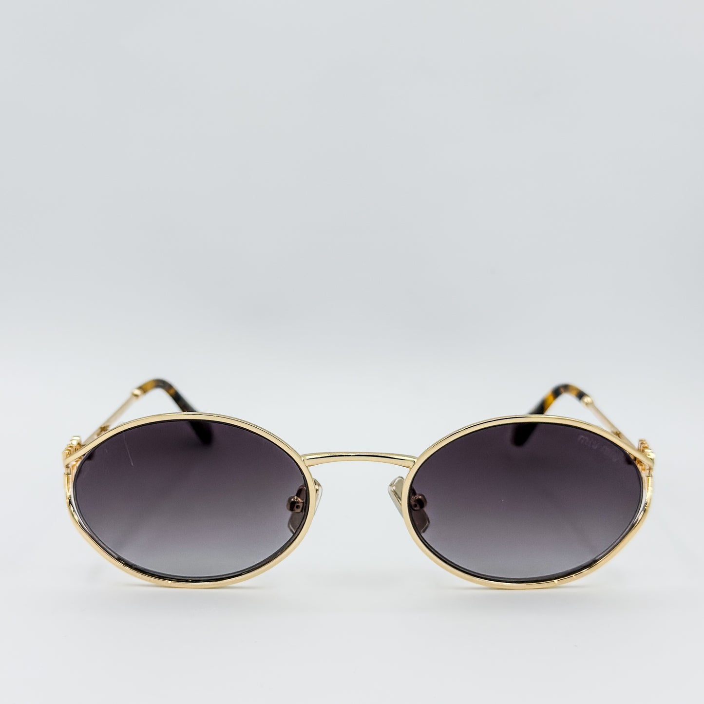 OA Miu Miu Metal Oval 52YS