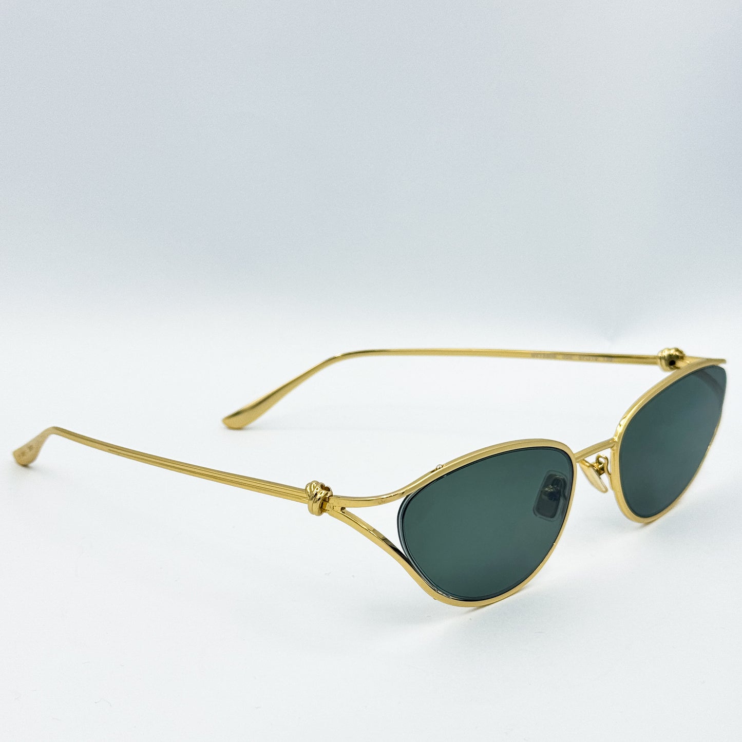 OA Bottega Veneta Knot Metal Cateye