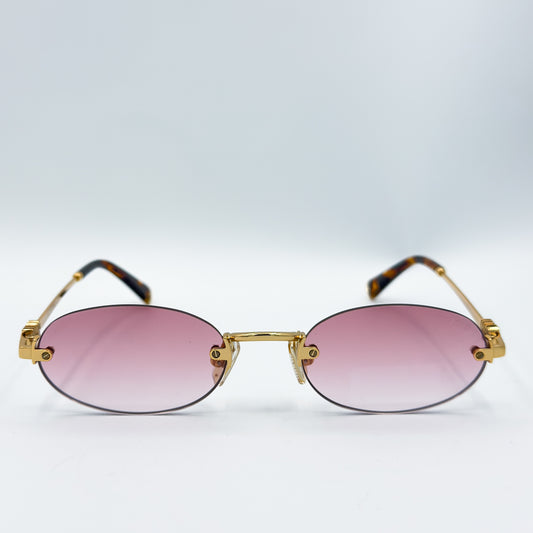 OA Miu Miu Oval Rimless