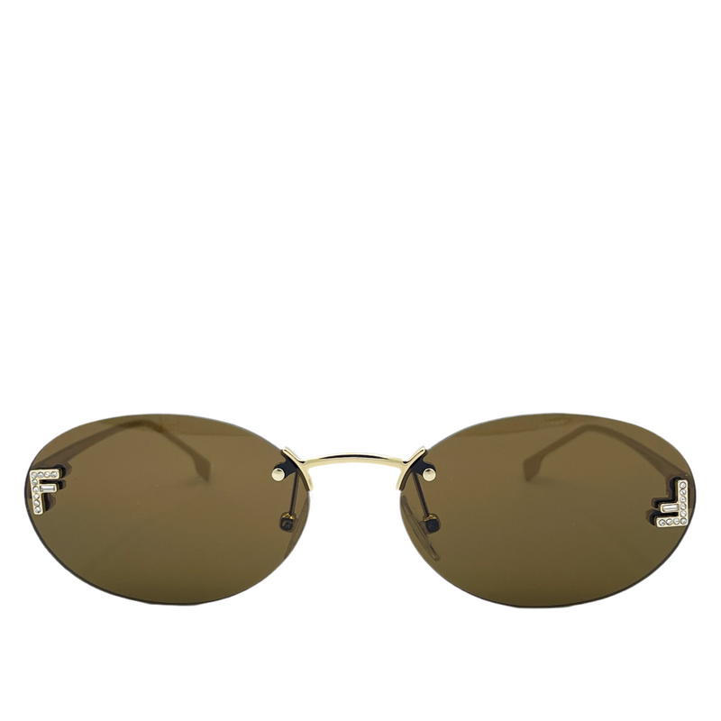 Fendi First Oval Rimless