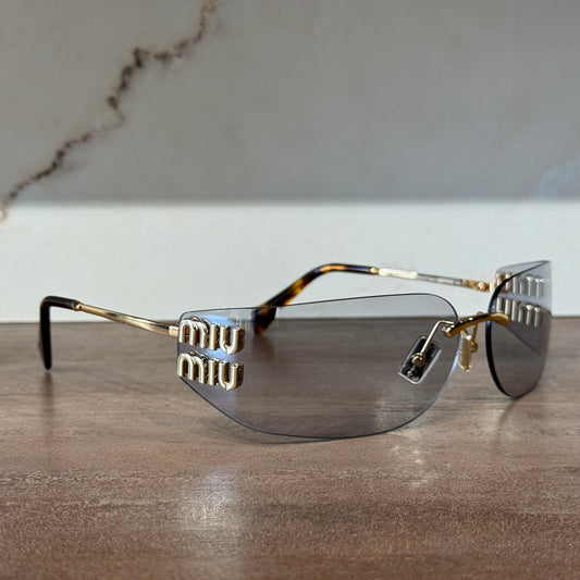 OA Miu Miu Logo Sunglasses