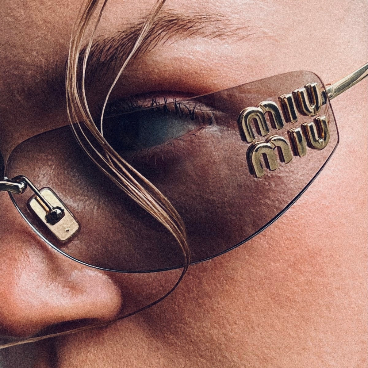 OA Miu Miu Logo Sunglasses